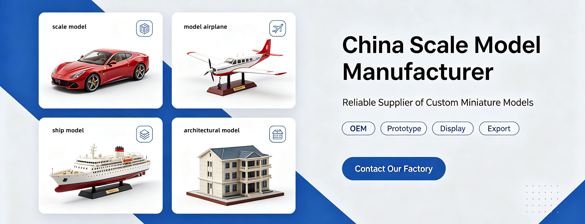 Precision Scale Models for Plant & Factory Planning